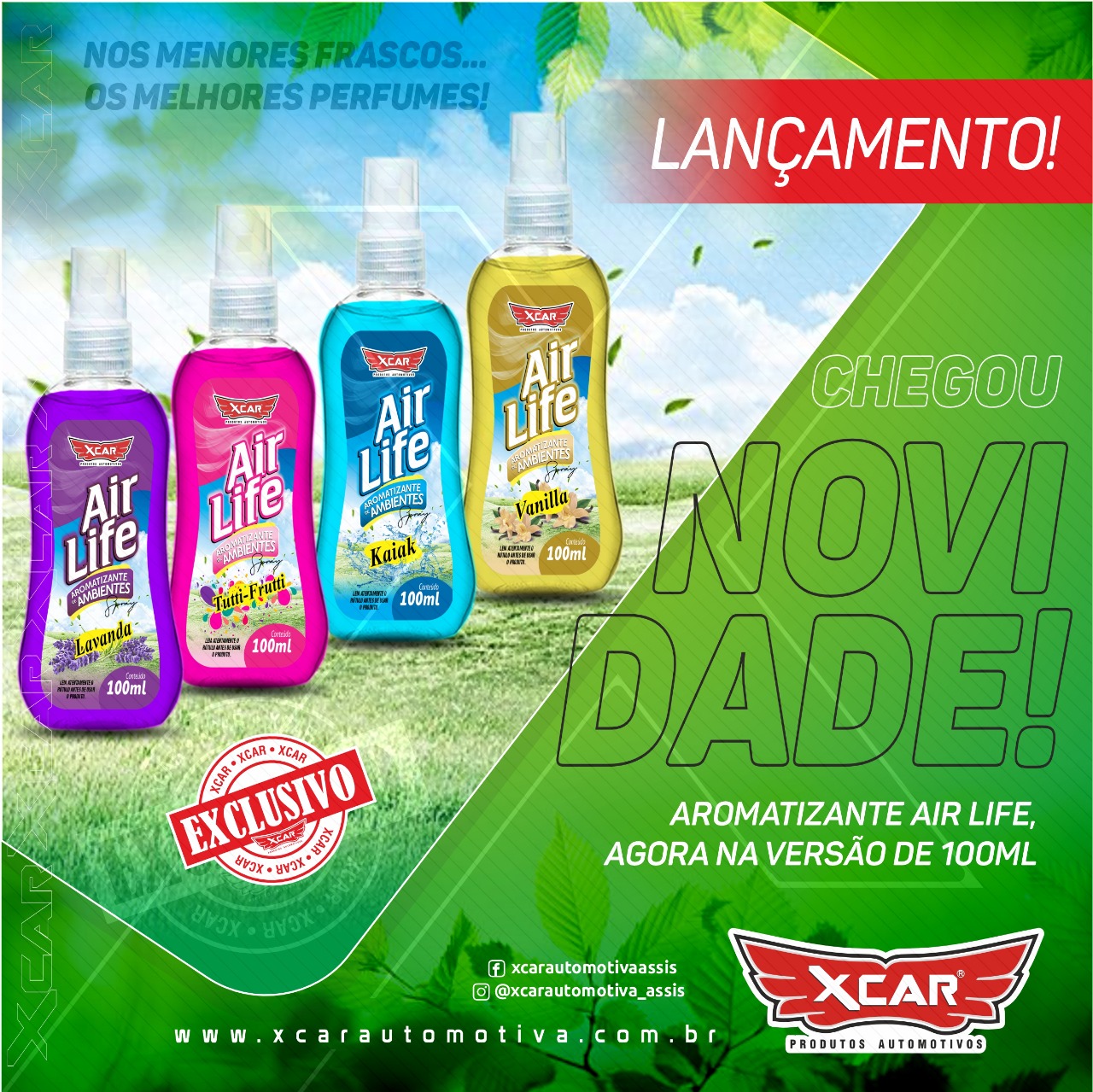 X CAR - Produtos Automotivos